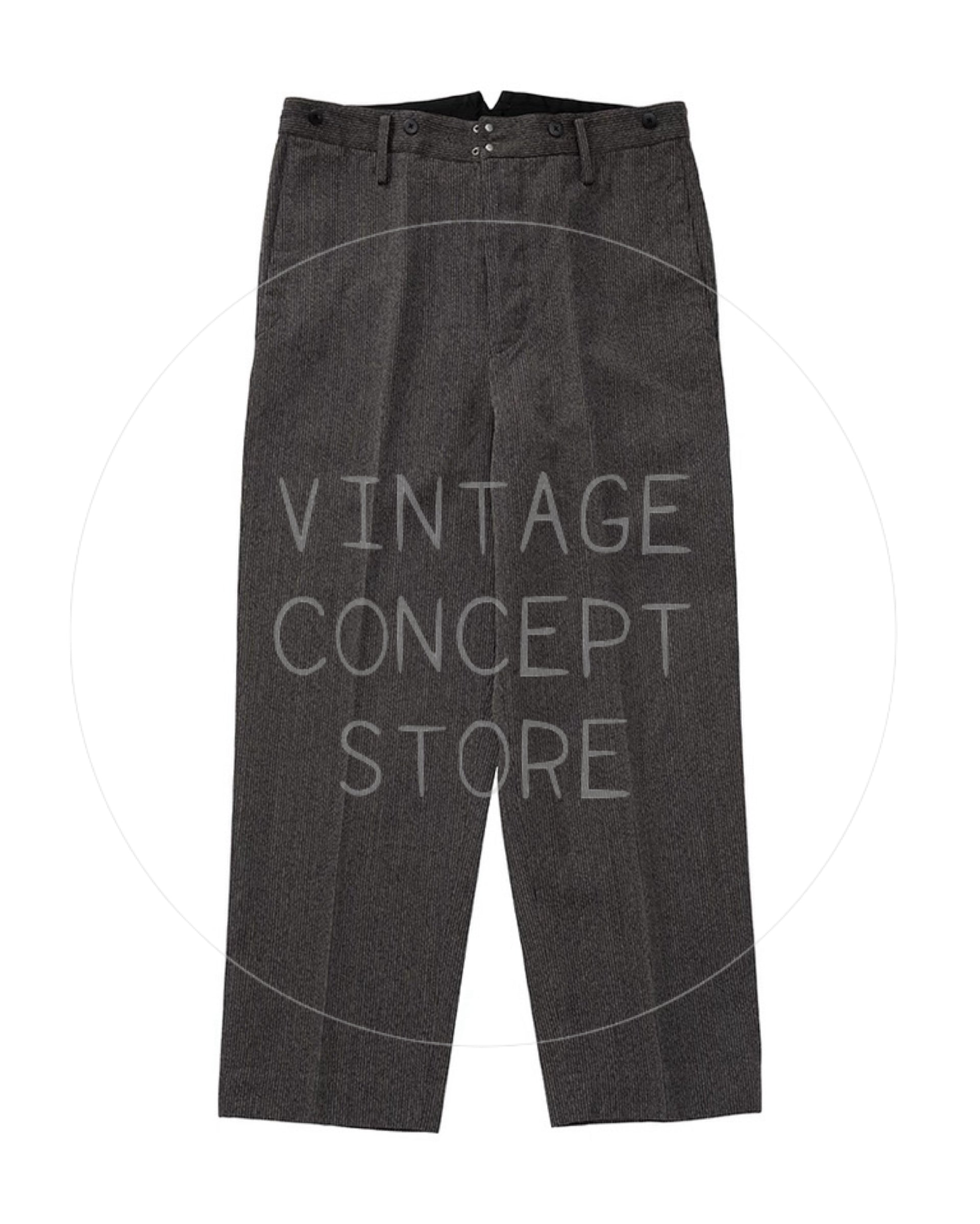 visvim 25AW PASTORAL HW SLACKS PINSTRIPE